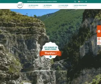 Verdontourisme.com(Verdon Tourisme) Screenshot