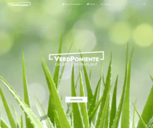 Verdponiente.com(Vivero y Plantas Ornamentales) Screenshot