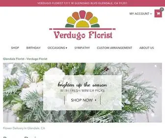 Verdugoflorist.com(Glendale Florist) Screenshot