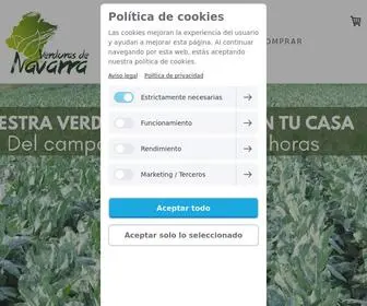 Verdurasdenavarra.com(VERDURAS DE NAVARRA) Screenshot