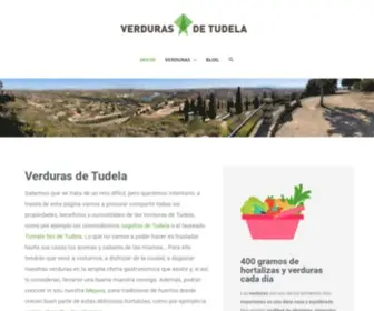 Verdurasdetudela.com(Verduras de Tudela) Screenshot