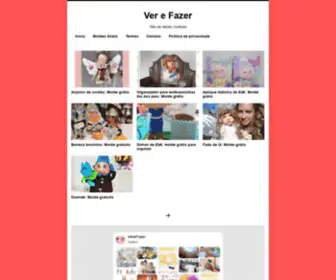 Verefazer.org(Ver e Fazer) Screenshot