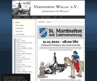 Vereinsring-Wallau.de(Willkommen) Screenshot