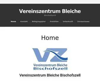 Vereinszentrum-Bleiche.ch(Vereinszentrum Bleiche) Screenshot