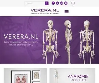 Verera.nl(Anatomie modellen & posters) Screenshot