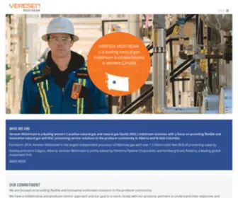 Veresenmidstream.com(Veresen Midstream) Screenshot