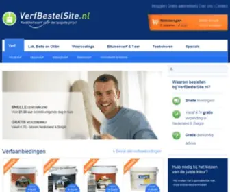 Verfbestelsite.nl(VerfBestelSite) Screenshot