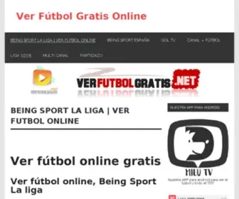 Verfutbolgratis.net(Ver futbol online) Screenshot