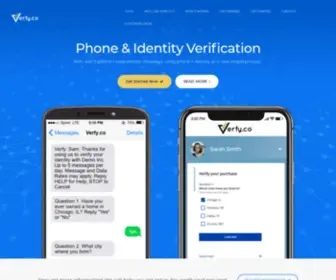 Verfy.co(Verify Phone and Identity) Screenshot