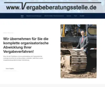 Vergabeberatungsstelle.de(Herzlich Willkommen) Screenshot