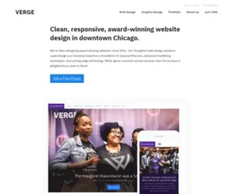 Vergegraphics.com(Chicago Web Design) Screenshot