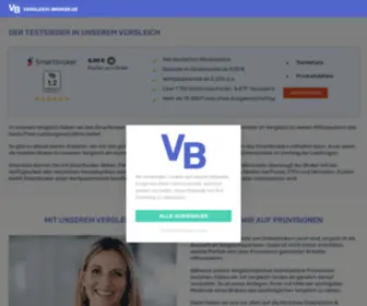 Vergleich-Broker.de(Finden Sie mit unserem Vergleich den besten Broker) Screenshot