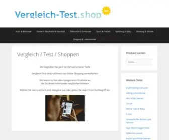 Vergleich-Test.shop(Vergleich) Screenshot