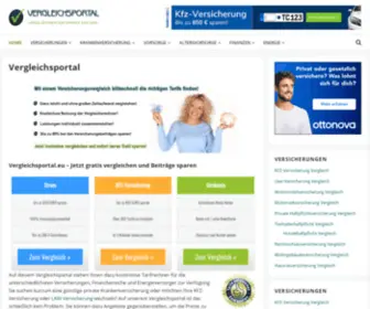 Vergleichsportal.eu(KFZ-Versicherung, Private Krankenversicherung uvm) Screenshot