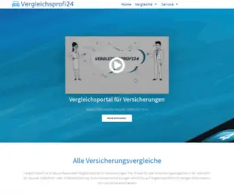 Vergleichsprofi24.de(Das Vergleichsportal für Versicherungen) Screenshot