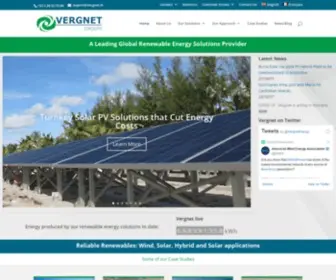 Vergnet.com(Vergnet SA) Screenshot