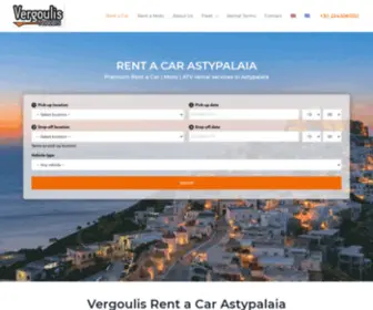 Vergoulis.com(Rent a car Astypalaia by Vergoulis) Screenshot