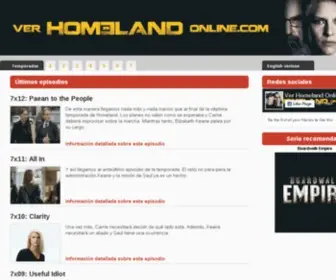 Verhomelandonline.com(Homeland online) Screenshot