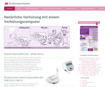 Verhuetungscomputer.net(Verhütungscomputer) Screenshot