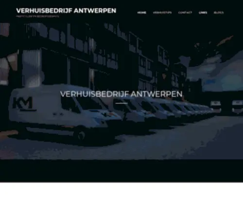 Verhuizers24.be(Verhuisbedrijf Antwerpen) Screenshot