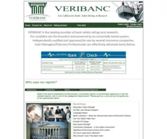 Veribanc.com(Trust with Verification) Screenshot