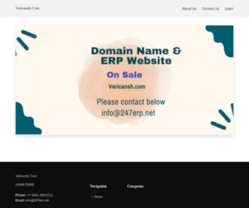 Vericansh.com(Vericansh) Screenshot
