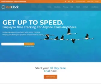 Vericlock.com(Employee Time Tracking) Screenshot