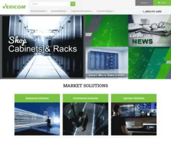 Vericomsolutions.com(Vericom Global Solutions) Screenshot