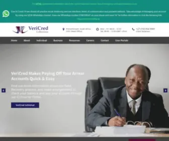 Vericred.co.za(VeriCred Collections) Screenshot