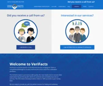 Verifactsinc.com(VeriFacts) Screenshot