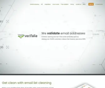 Verifalia.com(Accurate real) Screenshot