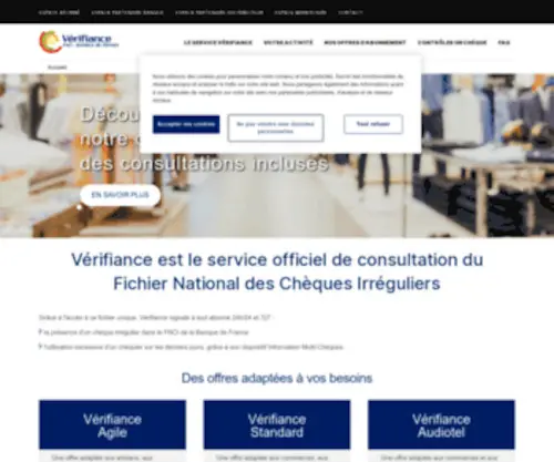 Verifiance-Fnci.com(Accueil) Screenshot