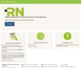 Verificacionrionegro.com.ar(Turnos) Screenshot