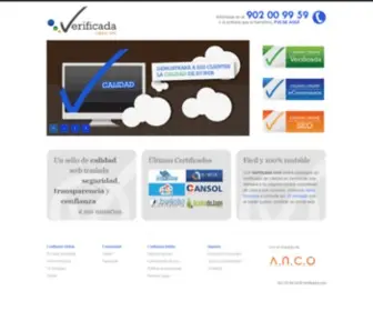 Verificada.com(Confianza Online) Screenshot