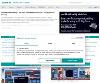 Verificationacademy.com(Verification Academy) Screenshot