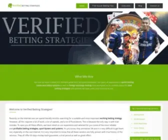 Verifiedbettingstrategies.com Screenshot