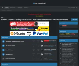Verifiedcarders.net(Carders Forums) Screenshot