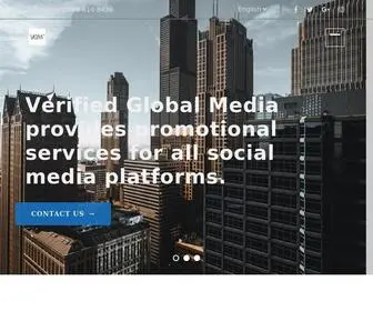 VerifiedGlobalmedia.com(Verified Global Media) Screenshot