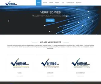 Verifiedweb.lk(Build trust on your web site) Screenshot