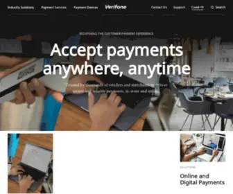 Verifone.es(Verifone UK) Screenshot