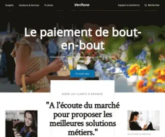 Verifone.fr(Verifone France) Screenshot