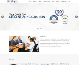 Verifpoint.com(Credentials Verification Services) Screenshot