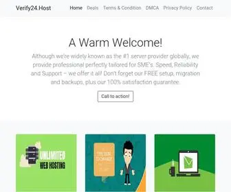 Verify24.host(Guidelines for Choosing a Web Hosting Service) Screenshot