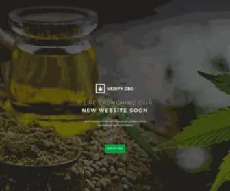 Verifycbd.com(Verify CBD) Screenshot