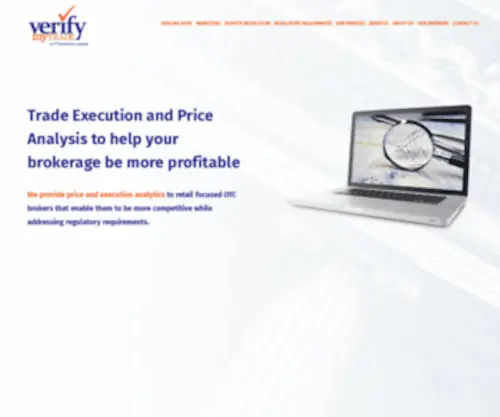 Verifymytrade.com(Transparency of forex market execution) Screenshot
