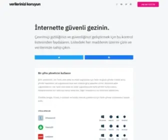 Verigizliligi.com(Veri Gizliliği) Screenshot