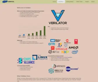 Verilator.org(Veripool) Screenshot