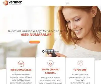 Verimor.com.tr(Sabit Telefon Operatörü) Screenshot
