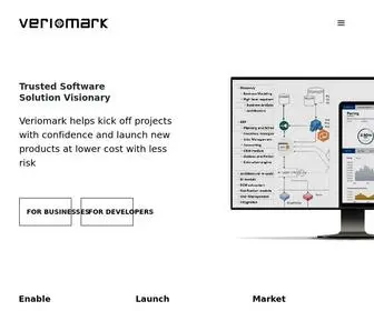 Veriomark.com(Software Solution Visionary) Screenshot