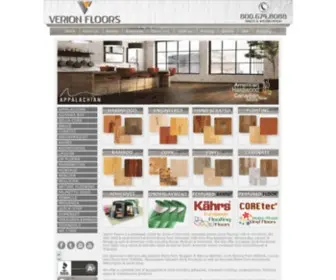 Verionfloors.com(Verion Floors) Screenshot